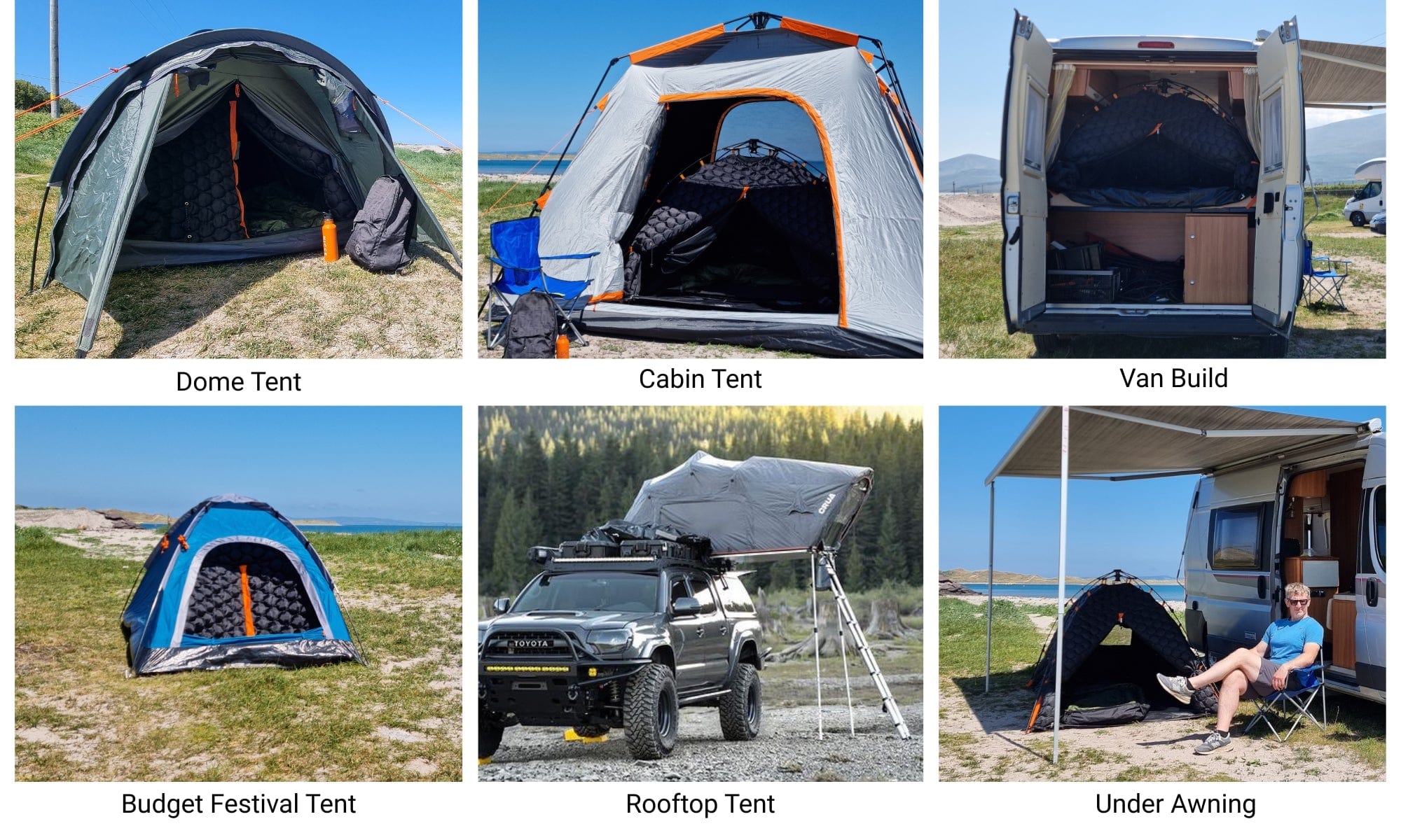 Culla Adapt Tent Compatibility Grid